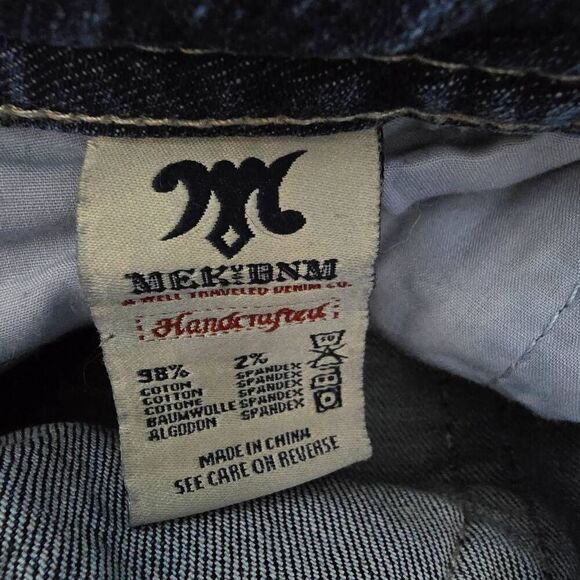 MEK Denim Vintage Y2K Distressed Bootcut Jeans - Picture 6 of 6